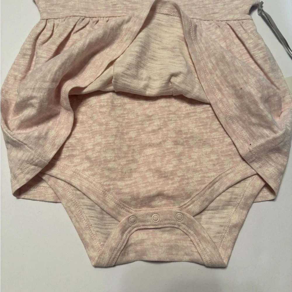 Cloud Island Pink Diaper Cover Dress